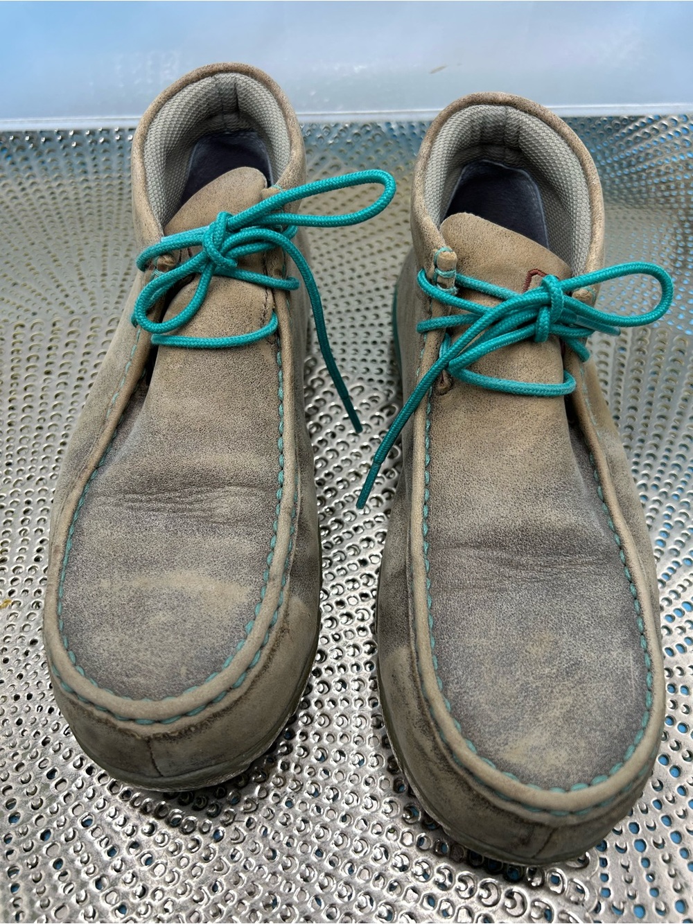 Twisted X women 8.5 safety toe chukka work boots